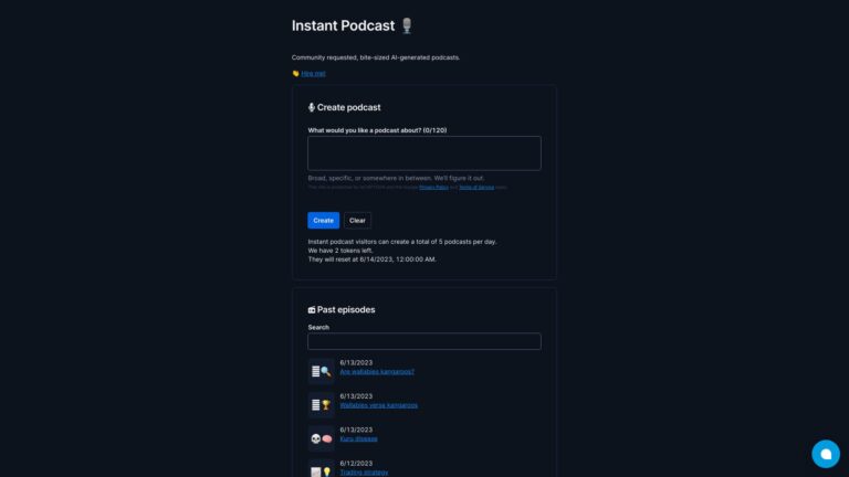 Advanced Instant Podcast AI Tool Review