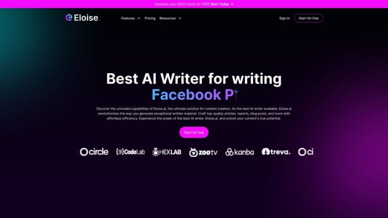 Popular Eloise AI AI Tool Review
