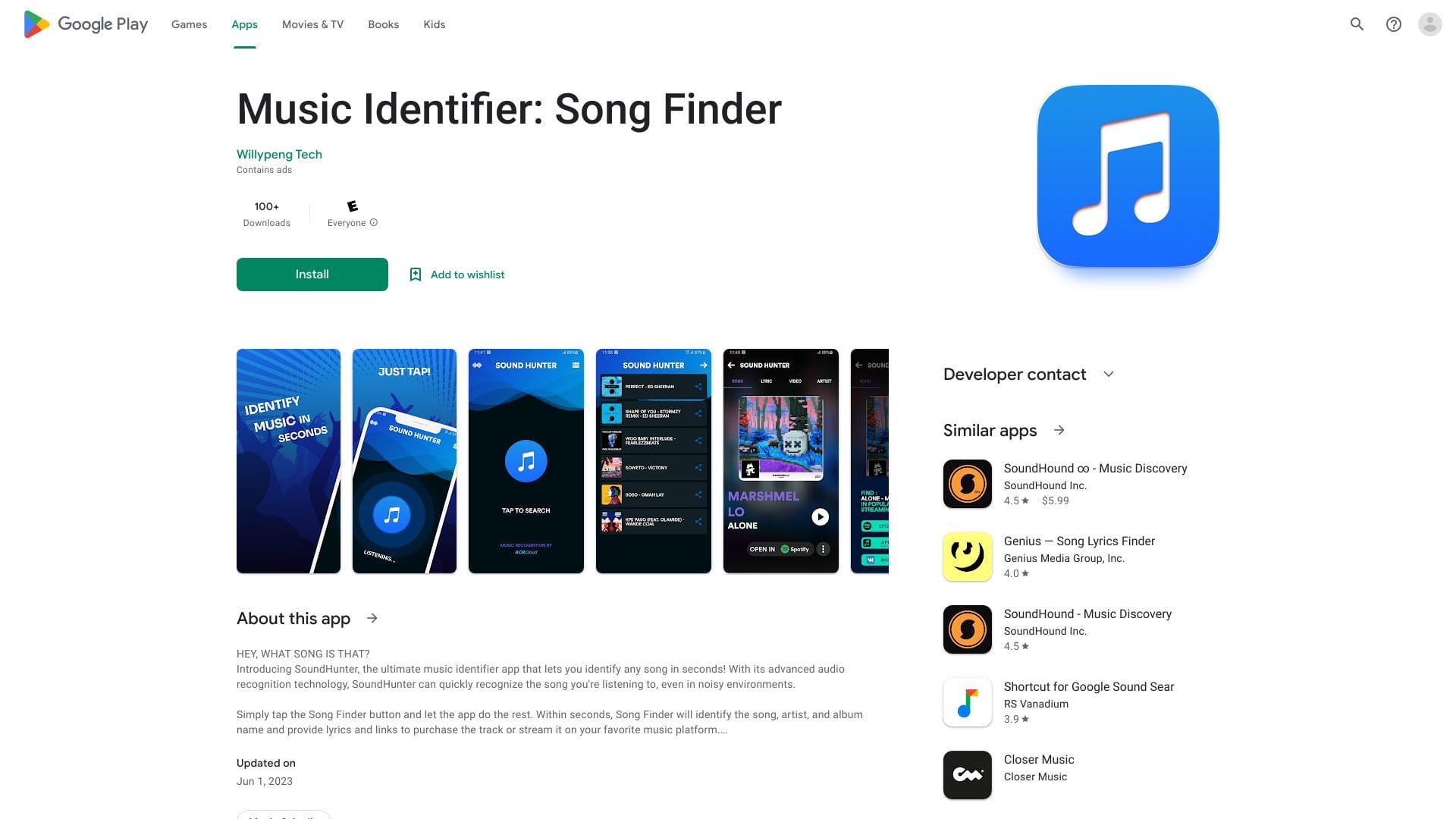 Music Identifier logo
