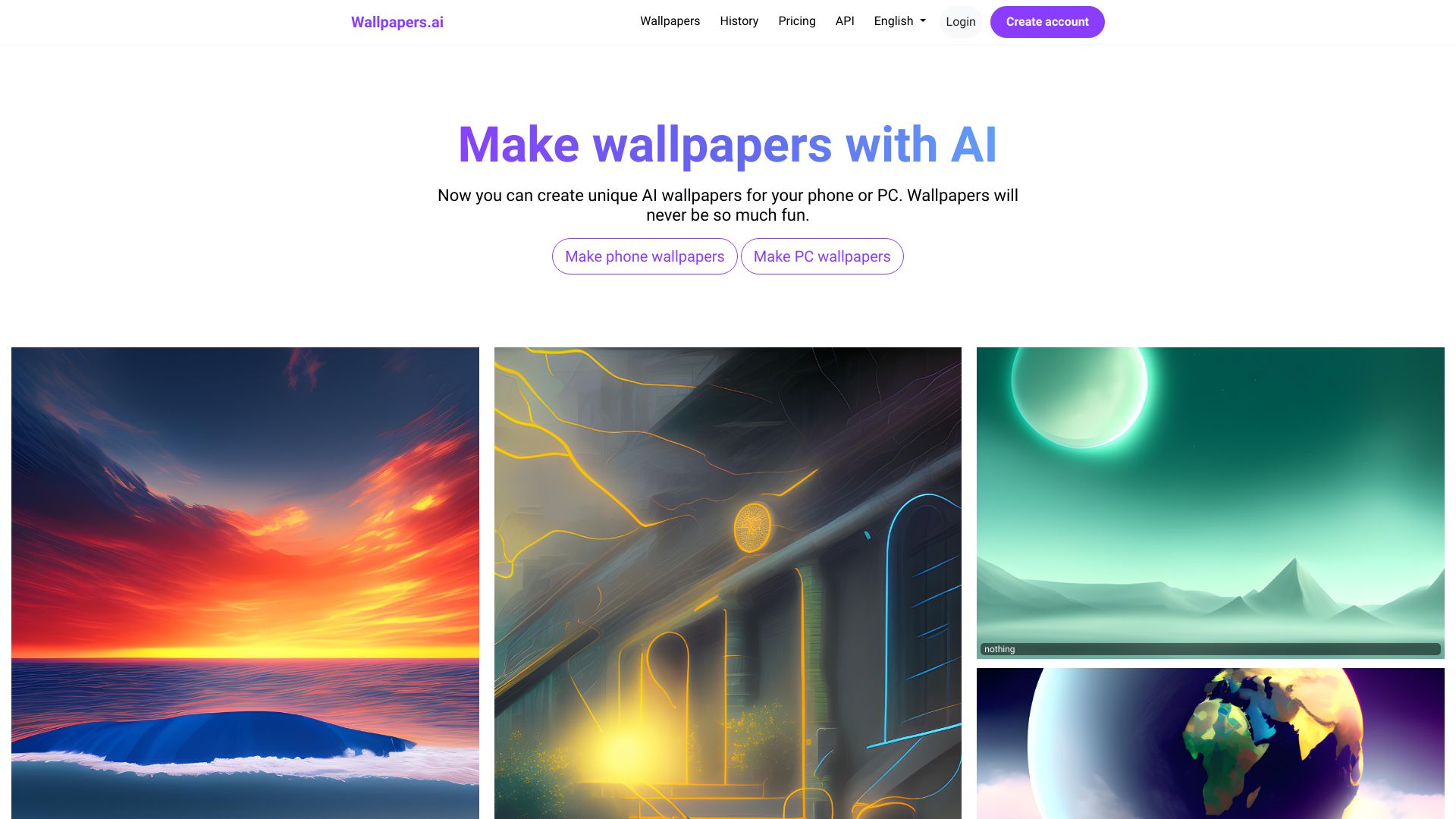 Wallpapers AI logo