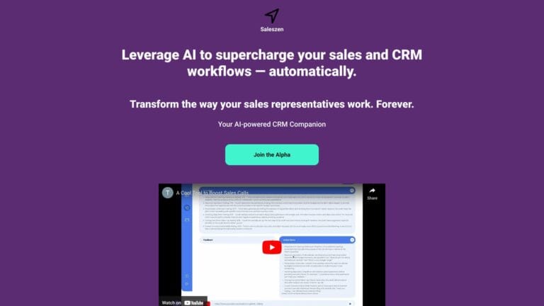 Advanced Sales Zen AI Tool Review