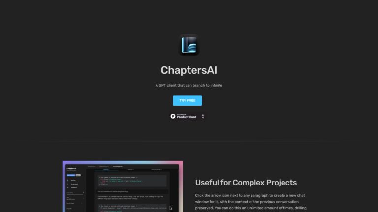 Innovative Chaptersai AI Tool Review