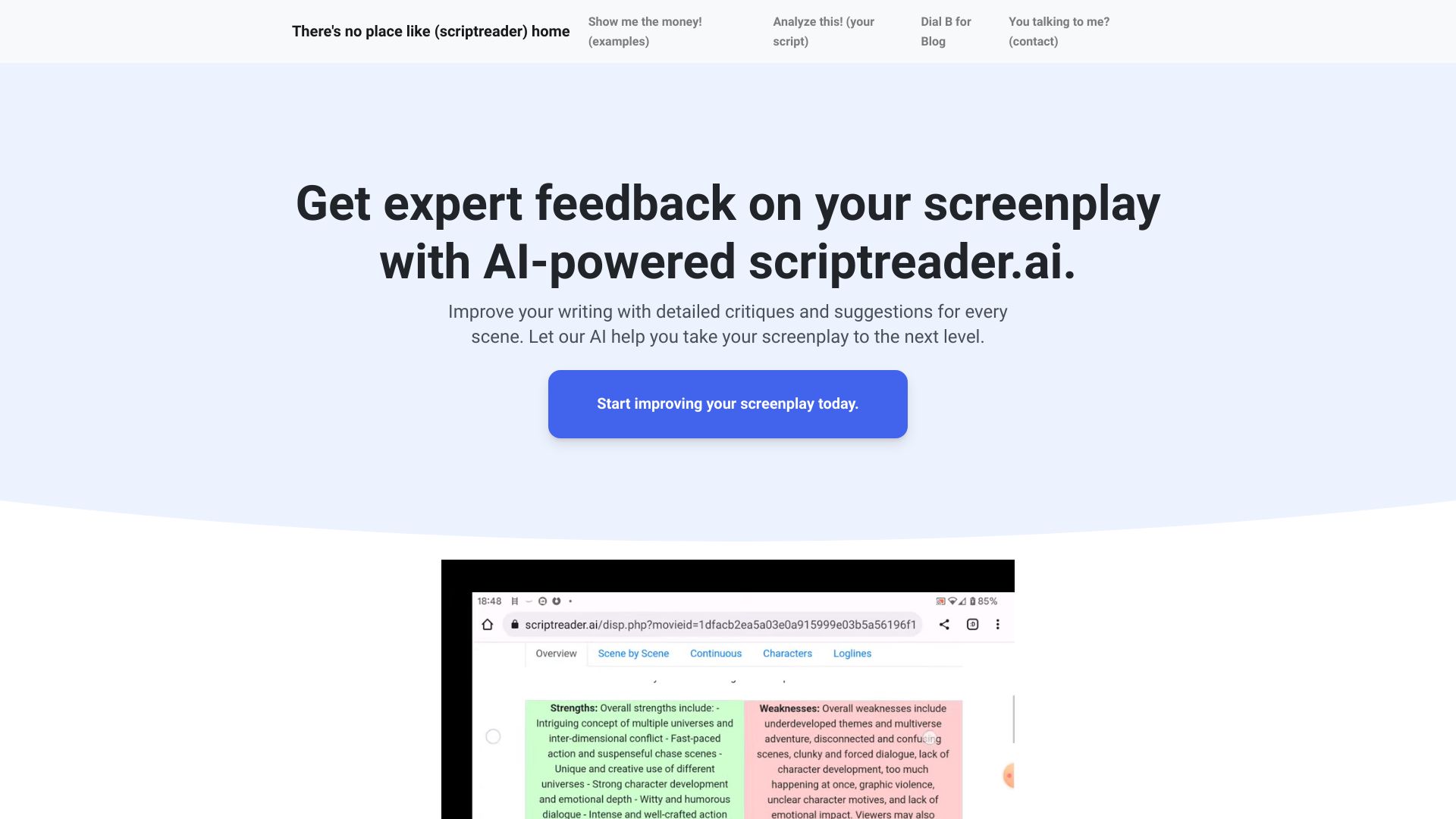 ScriptReader.ai logo