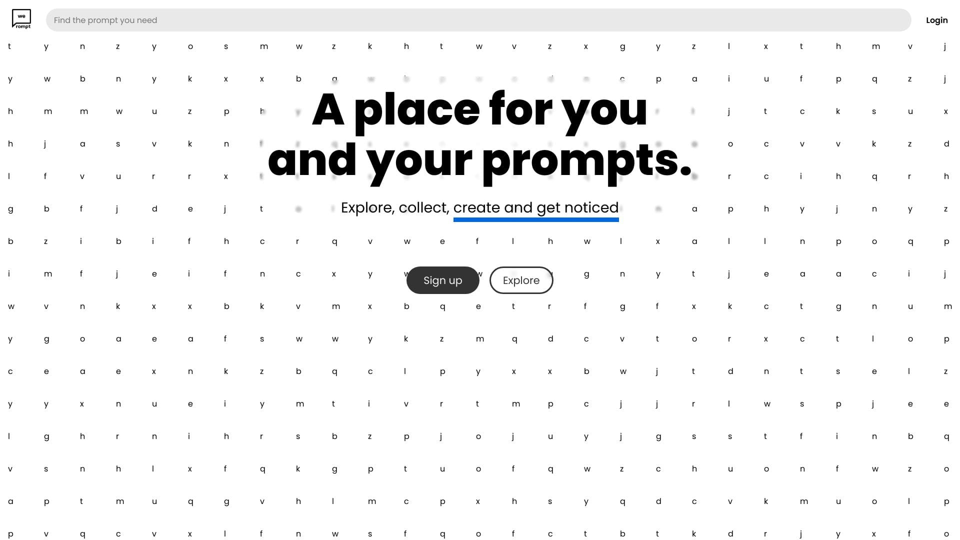 We Prompt logo