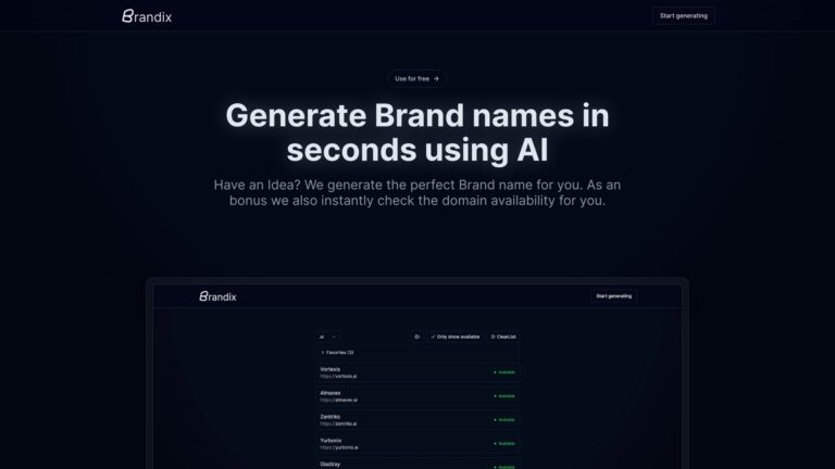 Top Brandix AI AI Tool Review