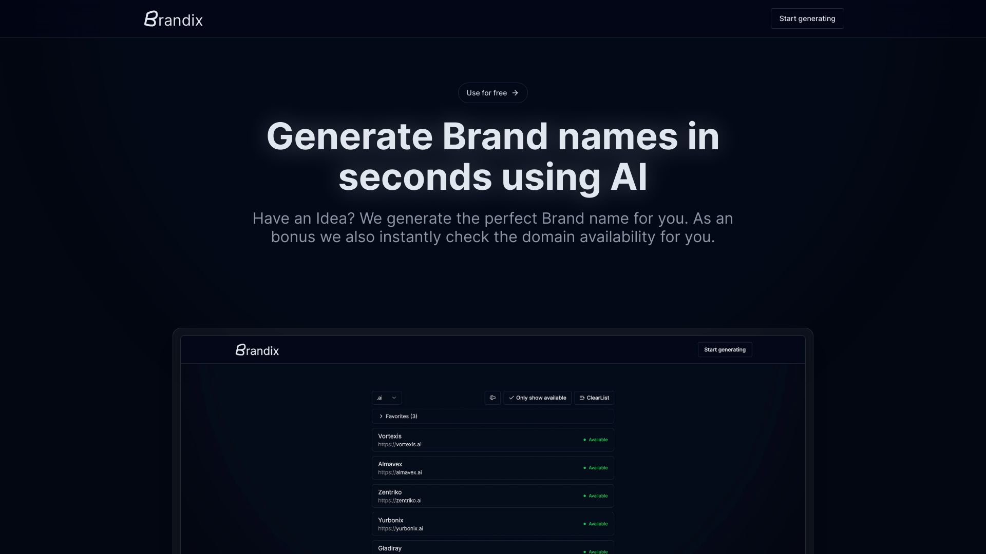 Brandix AI logo