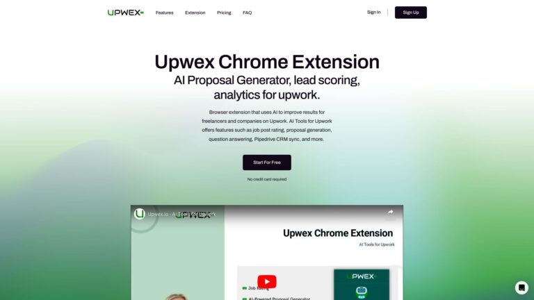 Innovative Upwex.io AI Tool Review