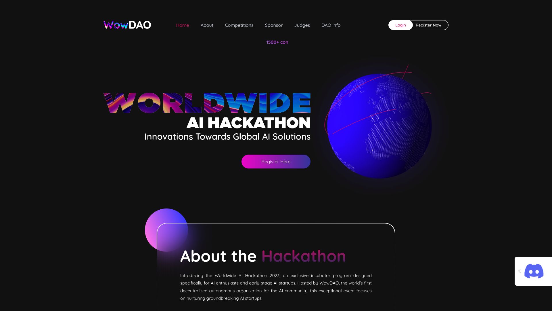 Worldwide AI Hackathon logo