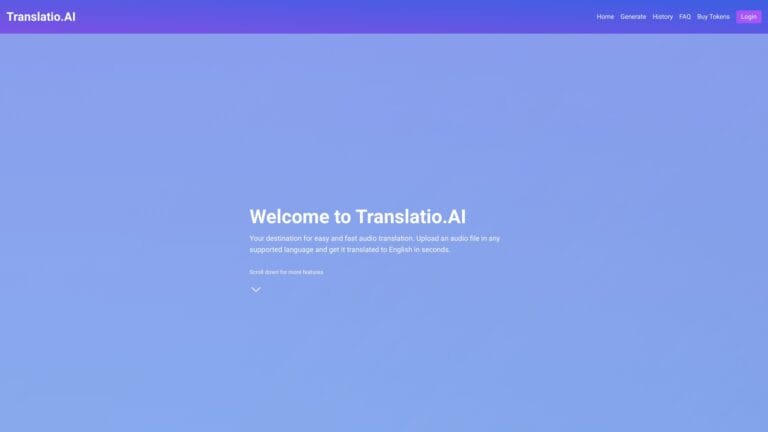 Top Translatio.ai AI Tool Review