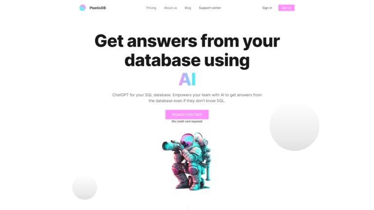Powerful Plasticdb AI Tool Review