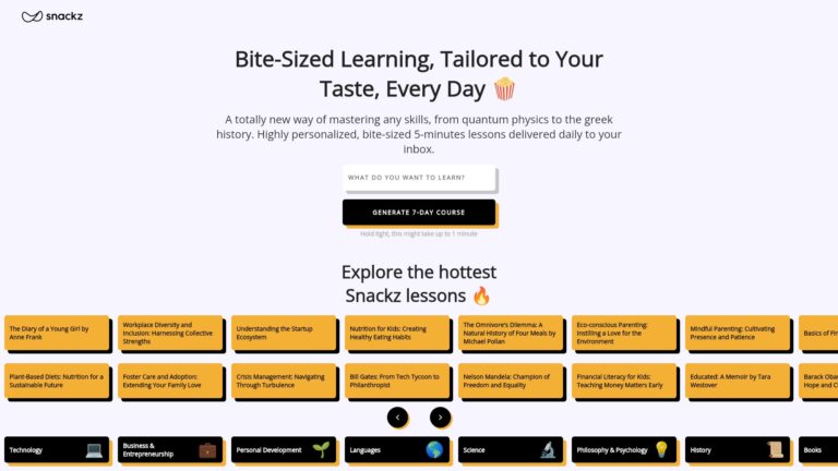 Powerful Snackz AI Tool Review