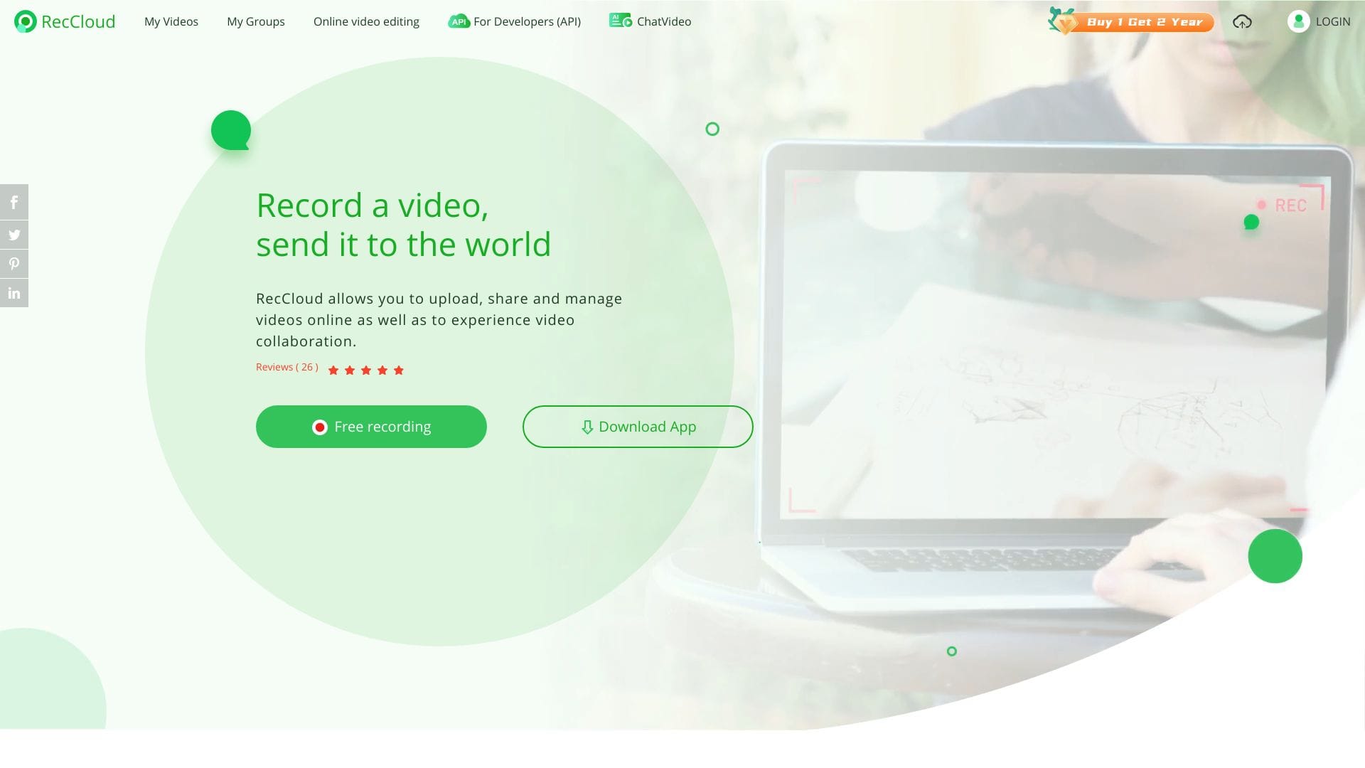 RecCloud logo