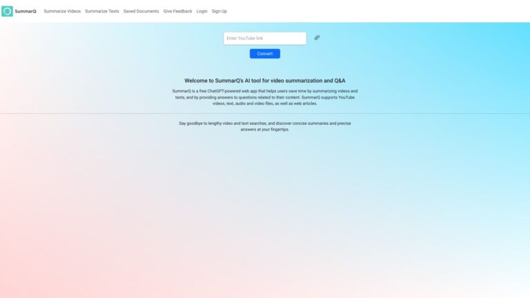 Best Summarq AI Tool Review