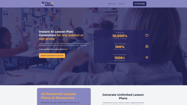 Top Planitteachers AI Tool Review