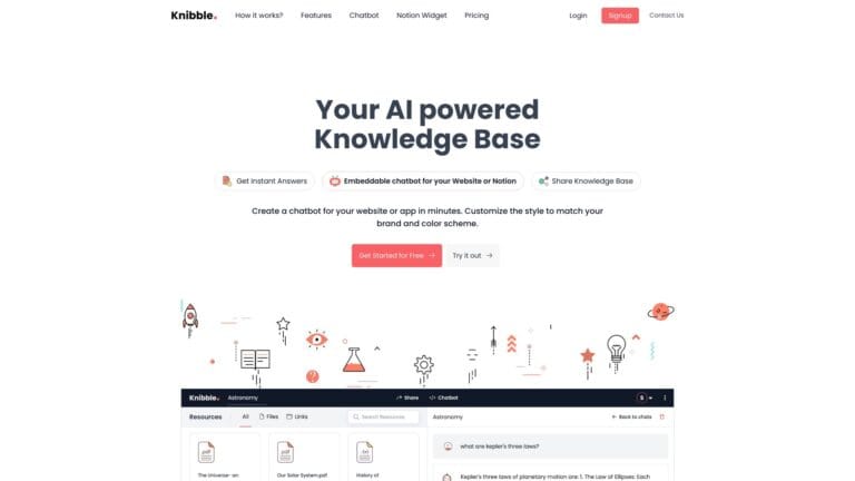 Innovative Knibble.ai AI Tool Review