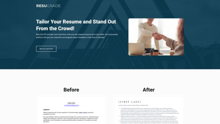 Powerful Resugrade AI Tool Review