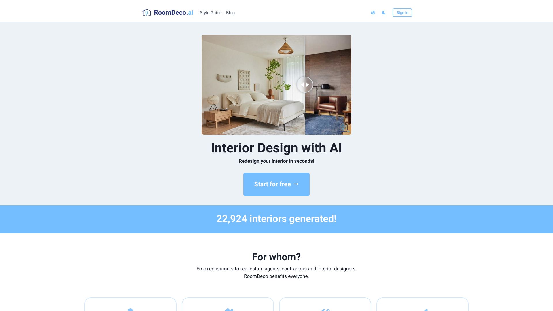 RoomDeco AI logo