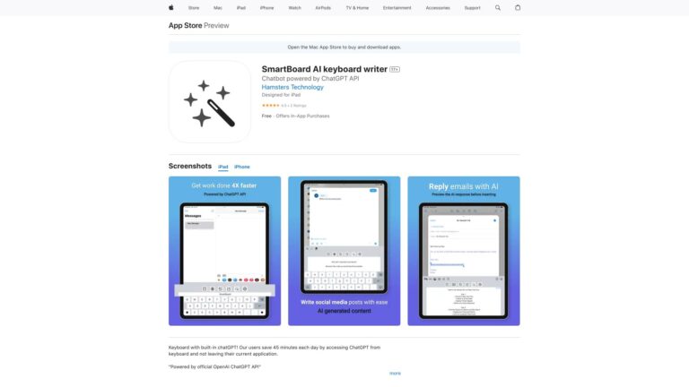 Advanced AI Keyboard AI Tool Review