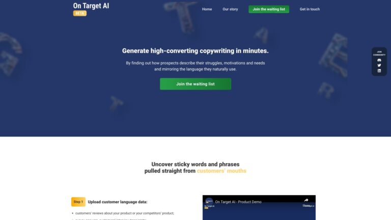Popular On Target AI AI Tool Review