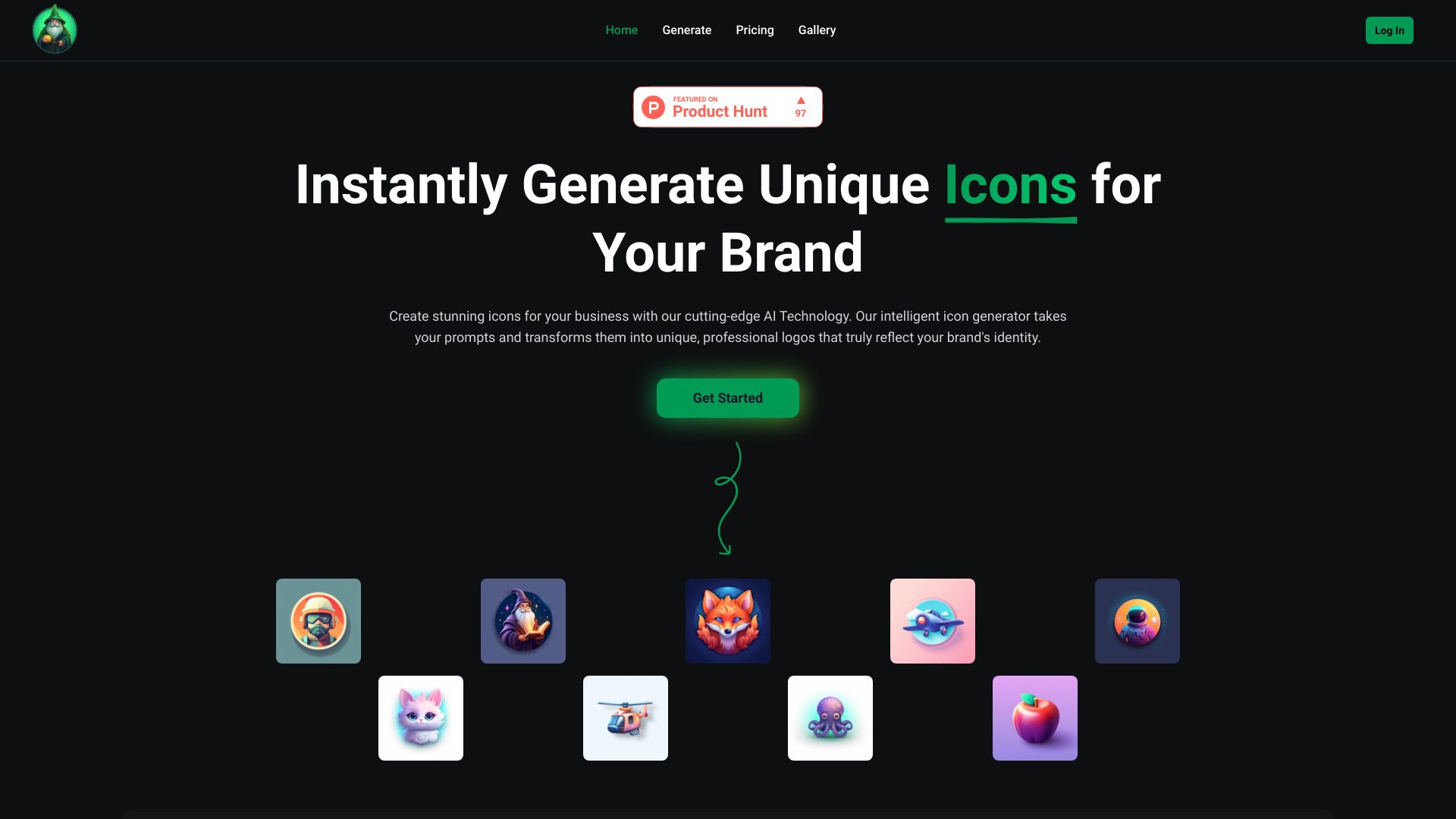 IconWizardAI logo