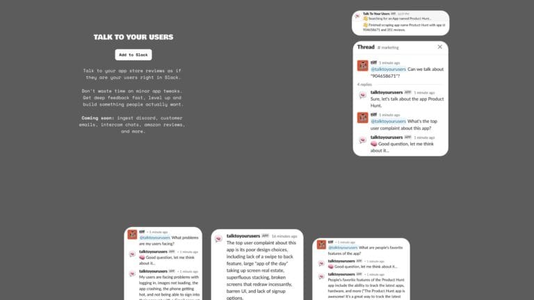 New Talktoyourusers.co AI Tool Review