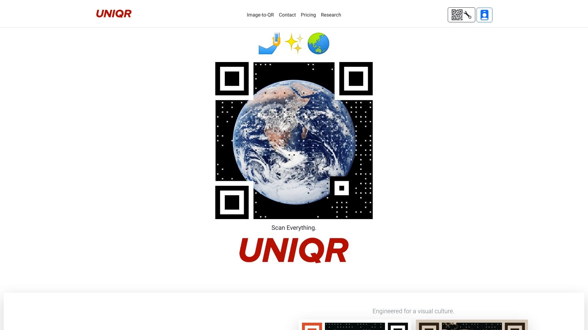 UNIQR logo