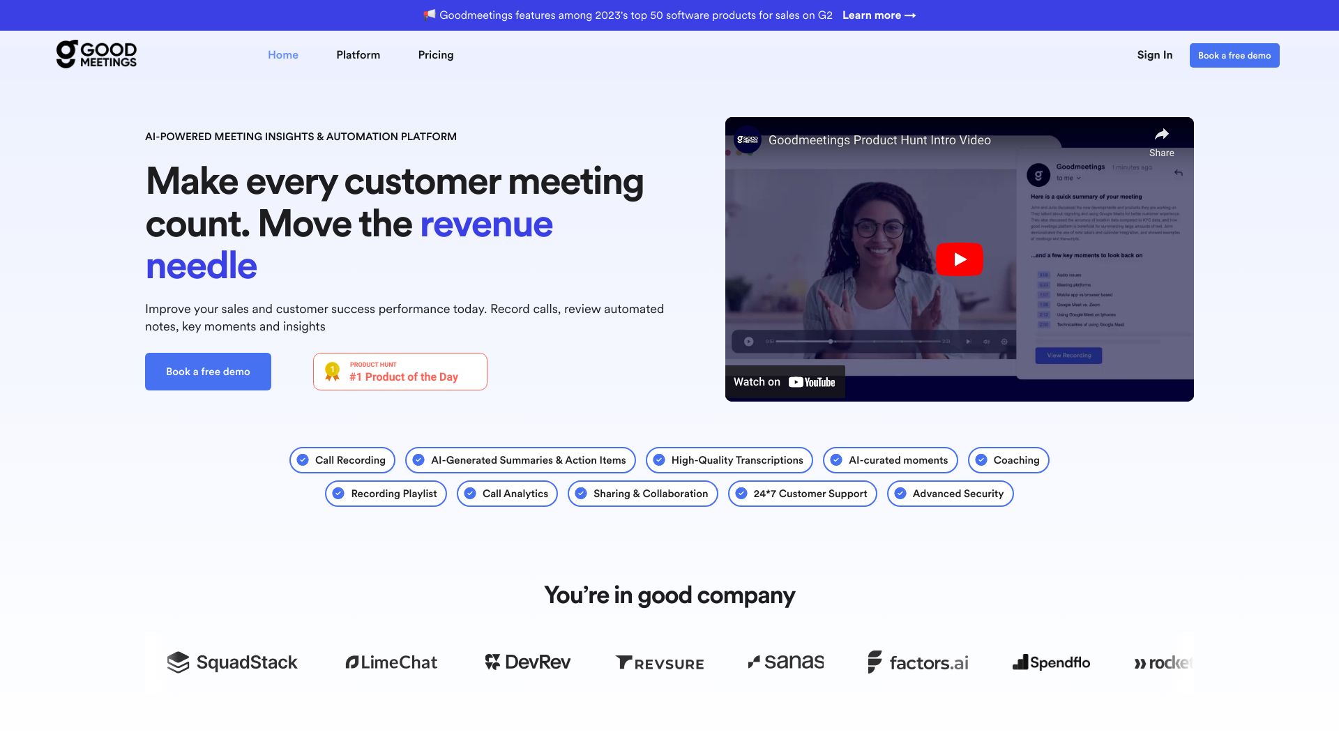 Goodmeetings logo