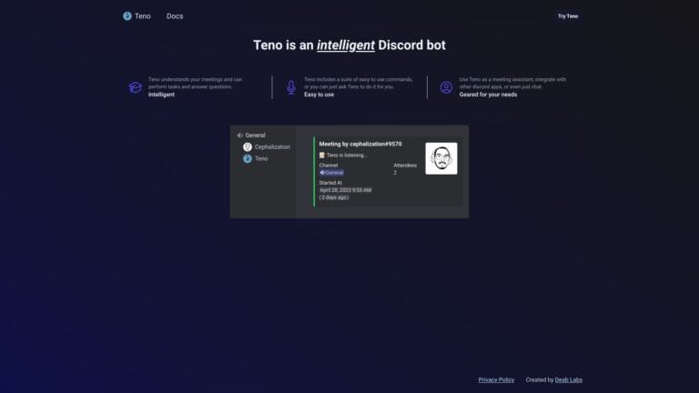 Advanced Teno AI Tool Review