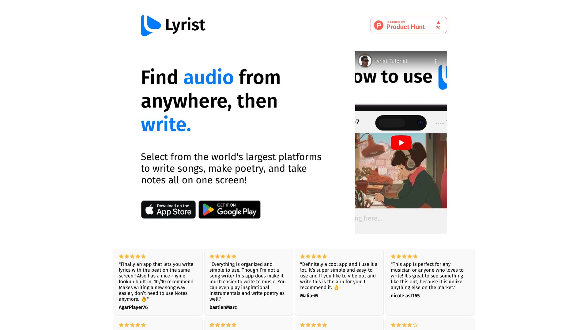 Lyrist logo