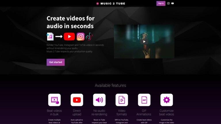 Trending Music 2 Tube AI Tool Review