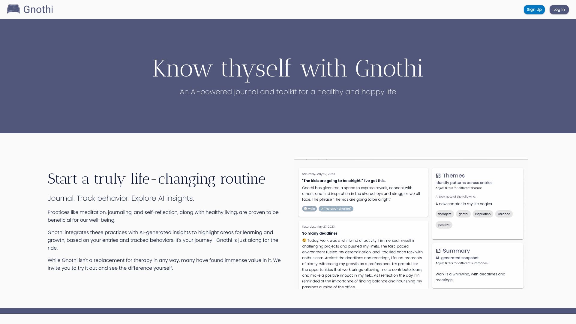 Gnothi logo