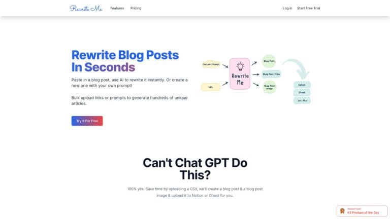 Innovative Rewrite Me AI Tool Review