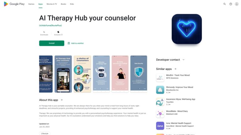 Free AItherapyhub AI Tool Review