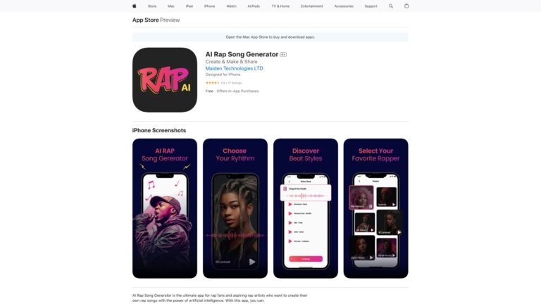 Best AI Rap Song Generator AI Tool Review