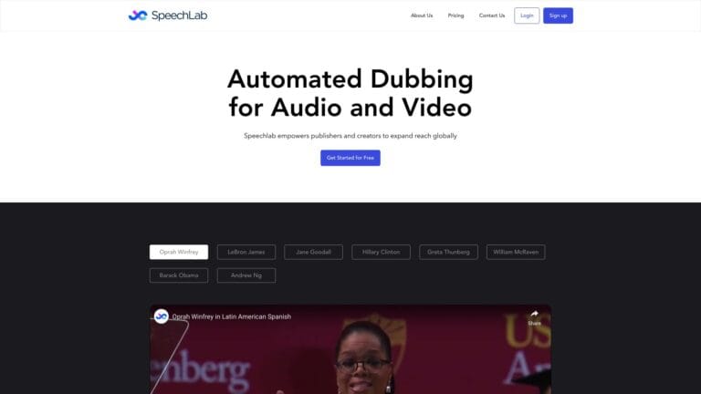Trending Speechlab AI Tool Review