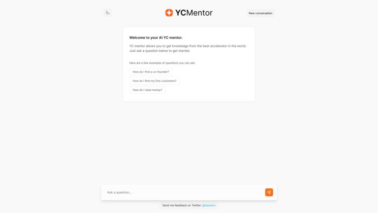 Powerful Yc Mentor AI Tool Review