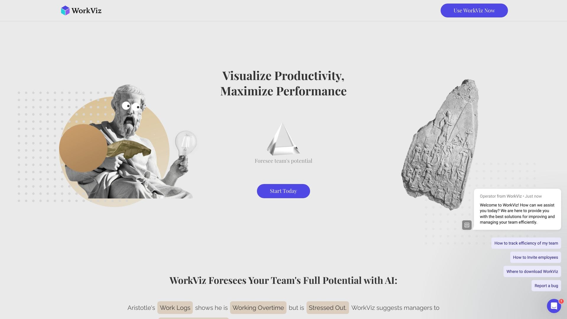 Workviz logo