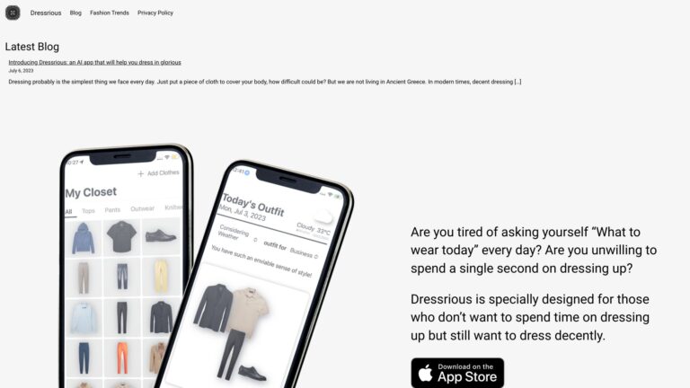 New Dressrious AI Tool Review