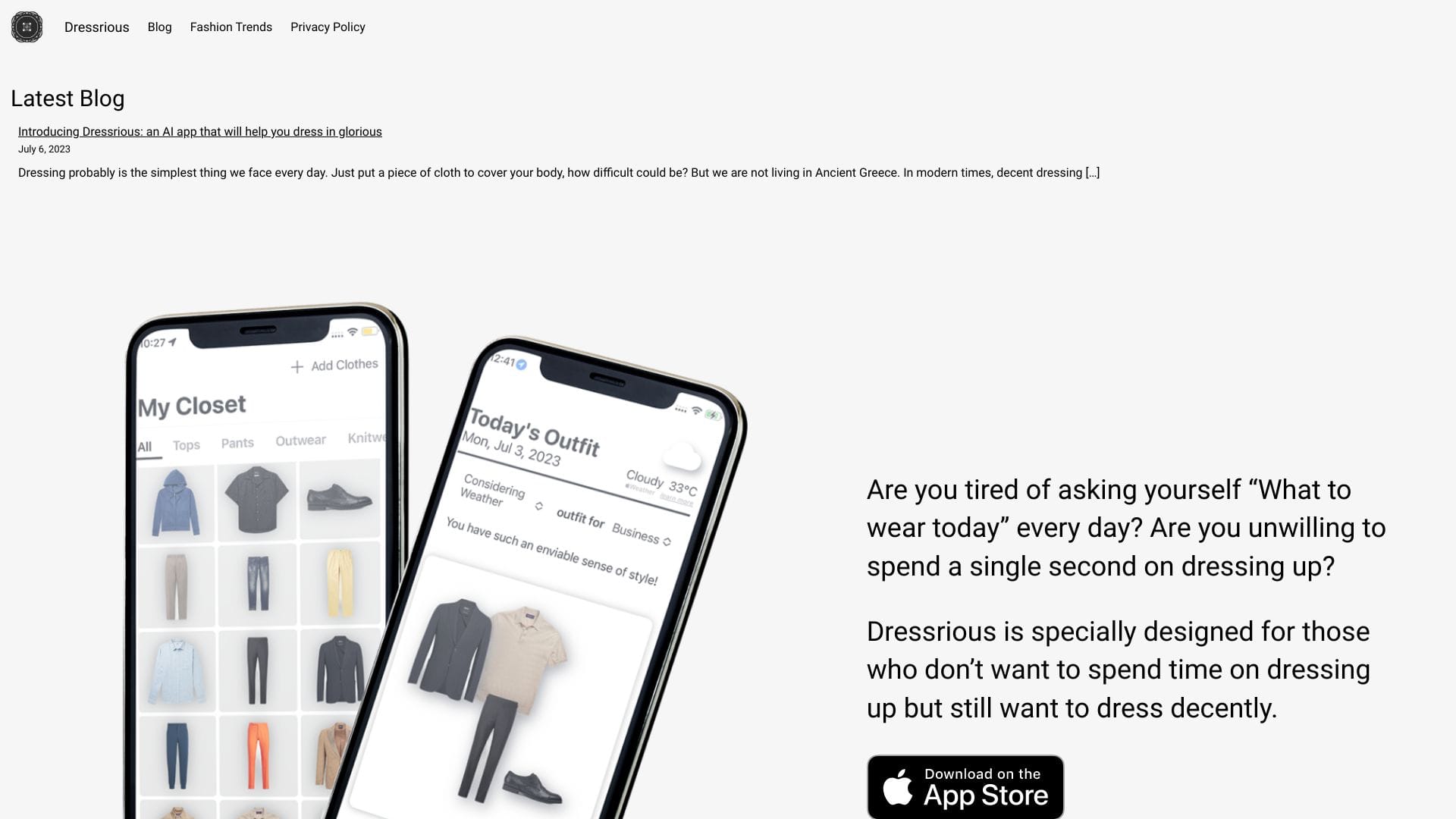 Dressrious logo