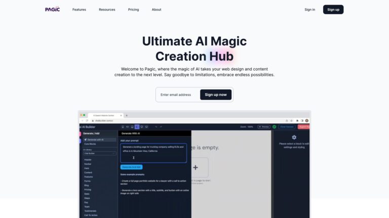 Smart Pagic.io AI Tool Review