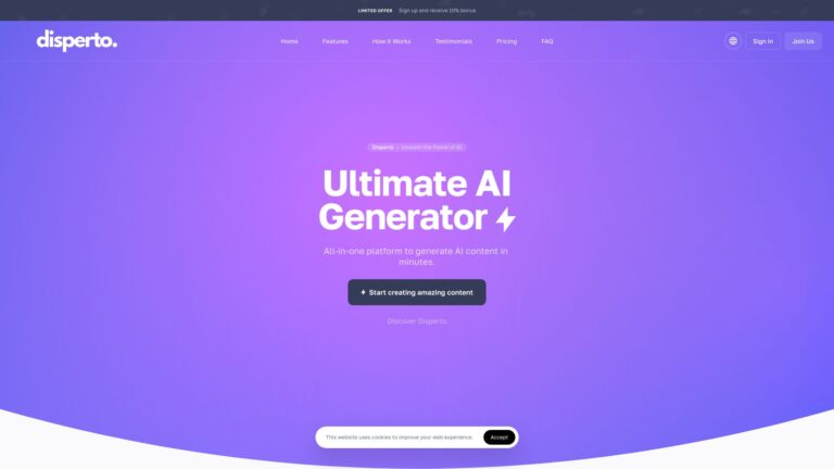 Advanced Disperto AI Tool Review