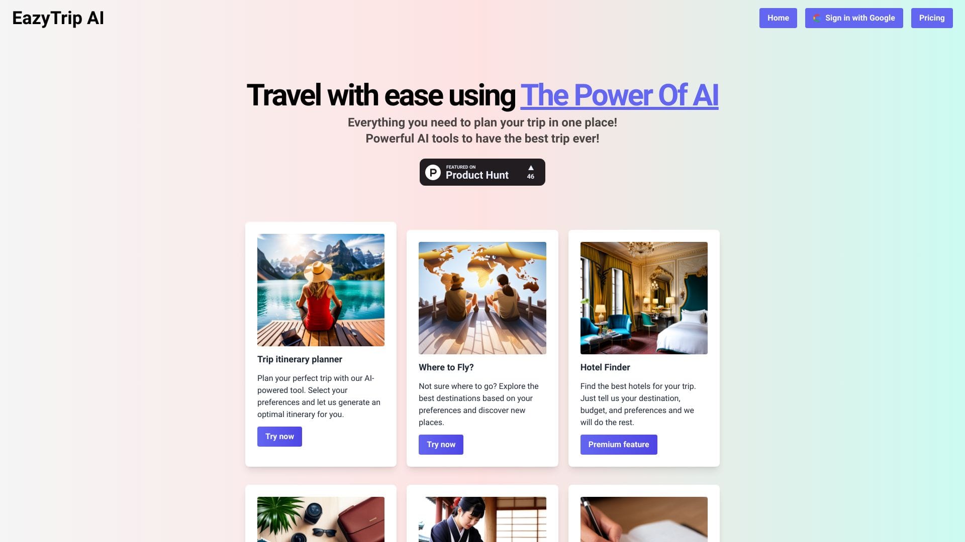 EazyTrip AI logo