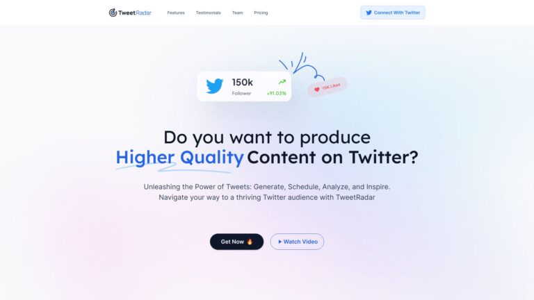 Popular Tweetradar AI Tool Review