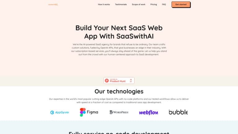 Popular Saaswithai AI Tool Review