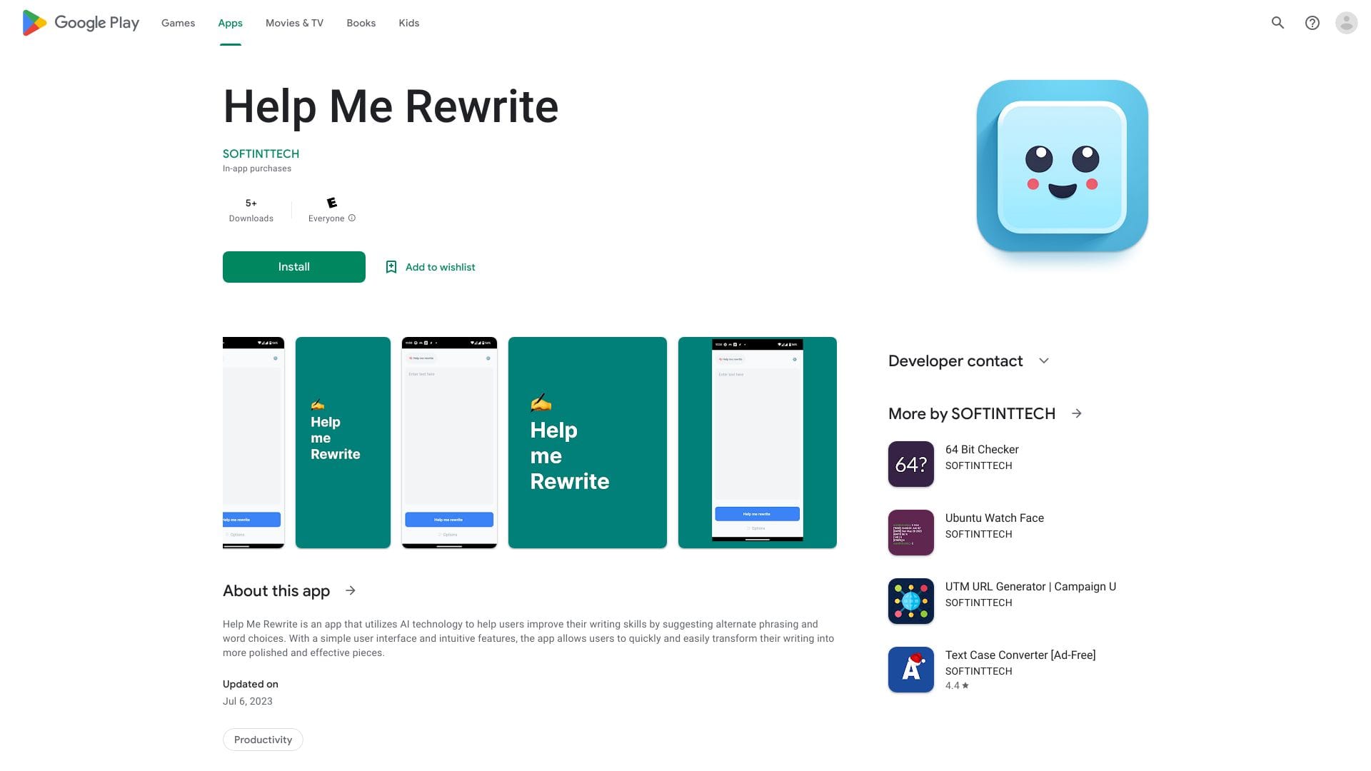 Help Me Rewrite logo