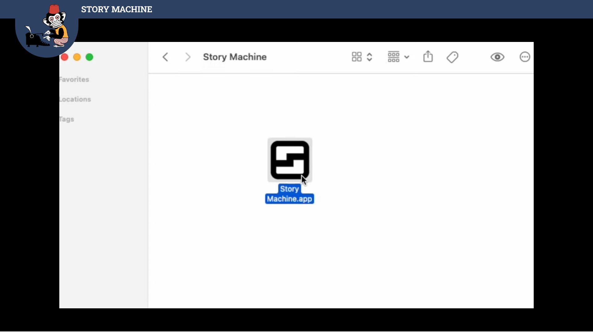 Story Machine logo
