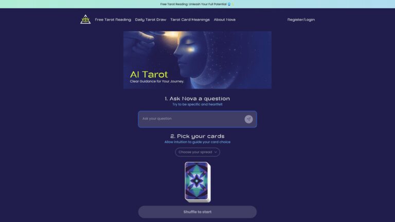 Trending Tarotnova.ai AI Tool Review