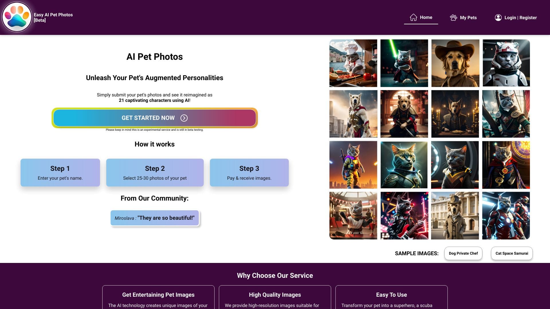 AI Pet Photos logo