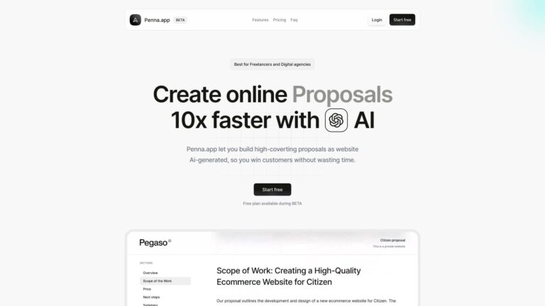 Innovative Penna.app AI Tool Review
