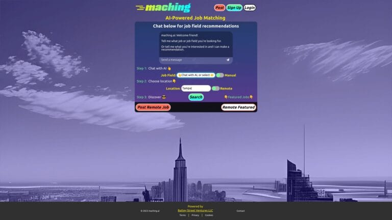 Top Maching.ai AI Tool Review